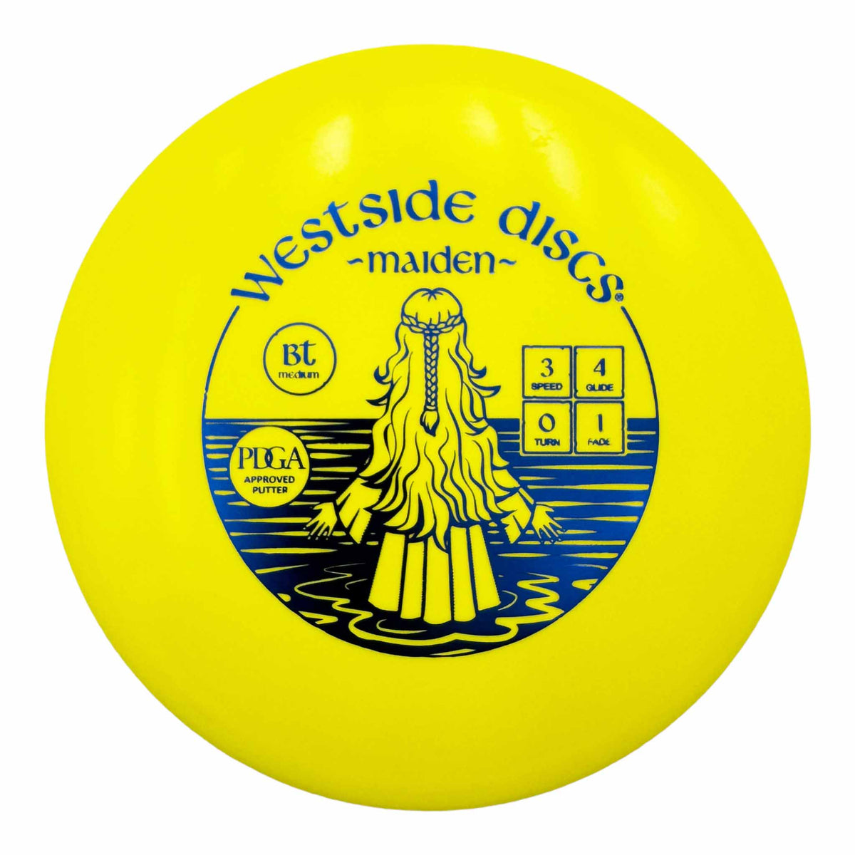 Westside Discs Westside Discs BT Medium Maiden putter and approach