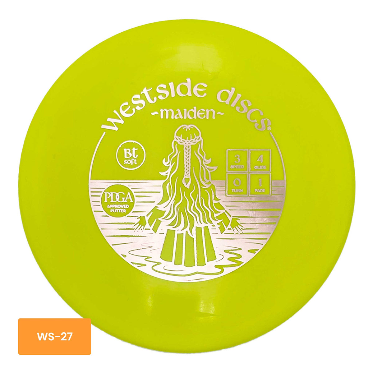 Westside Discs Westside Discs BT Soft Maiden putter and approach