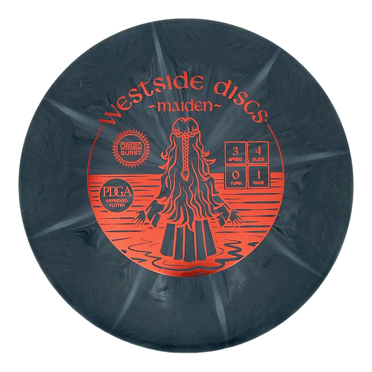 Westside Discs Westside Discs Origio Burst Maiden putter and approach