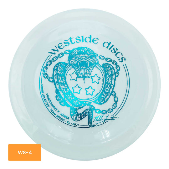 Westside Discs Tournament-X 2021 Nikko Locastro Team Series V2 Adder distance driver