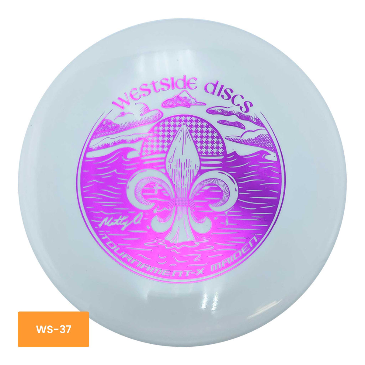 Westside Discs Westside Discs Tournament-X Matt Orum Team Series Maiden putter and approach