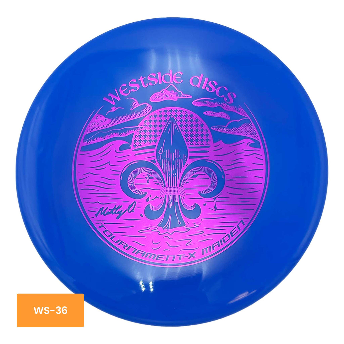 Westside Discs Westside Discs Tournament-X Matt Orum Team Series Maiden putter and approach