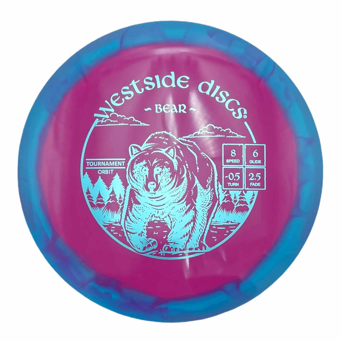 Westside Discs Westside Discs Tournament Orbit Bear fairway driver