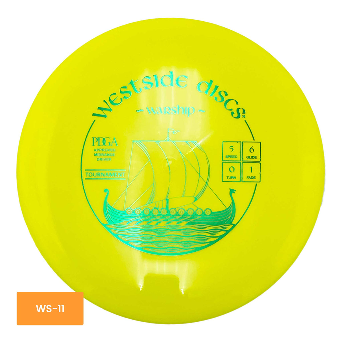 Westside Discs Westside Discs Tournament Warship midrange