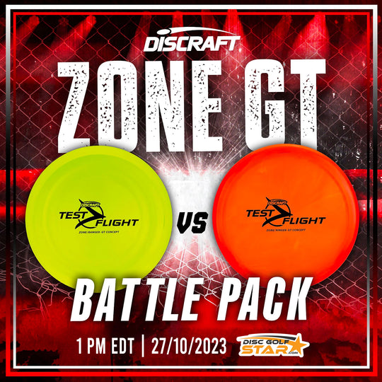 Discraft Zone GT Battle Pack putter and approach