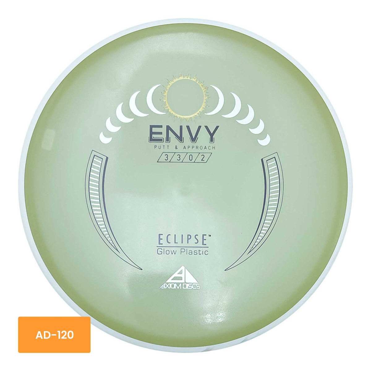 Axiom Discs Eclipse 2.0 Glow Envy putter and approach