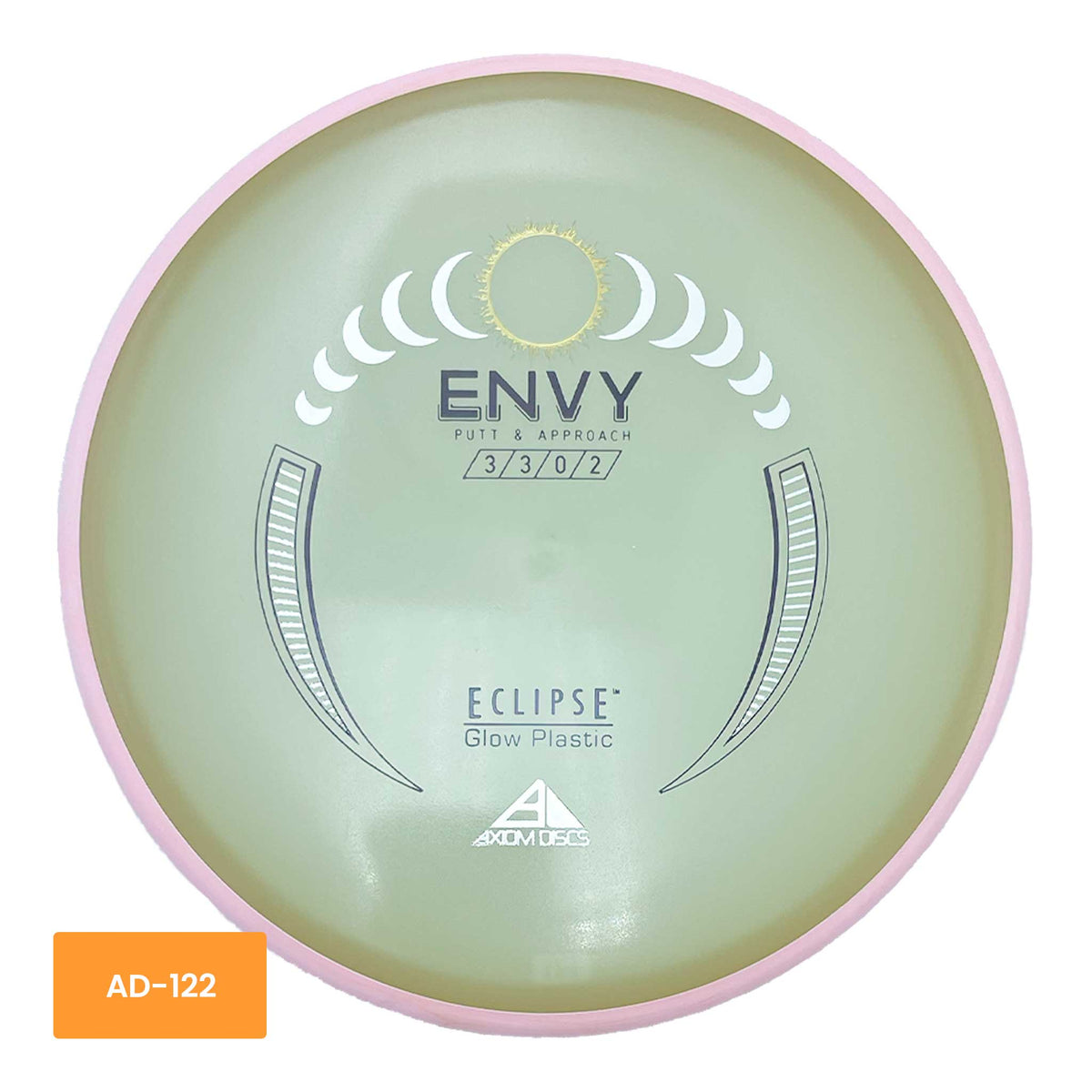 Axiom Discs Eclipse 2.0 Glow Envy putter and approach