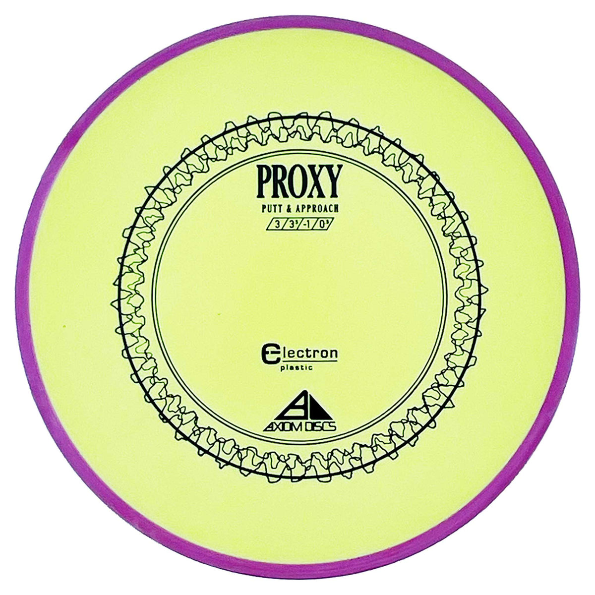 Axiom Discs Electron Proxy putter and approach Yellow / Purple