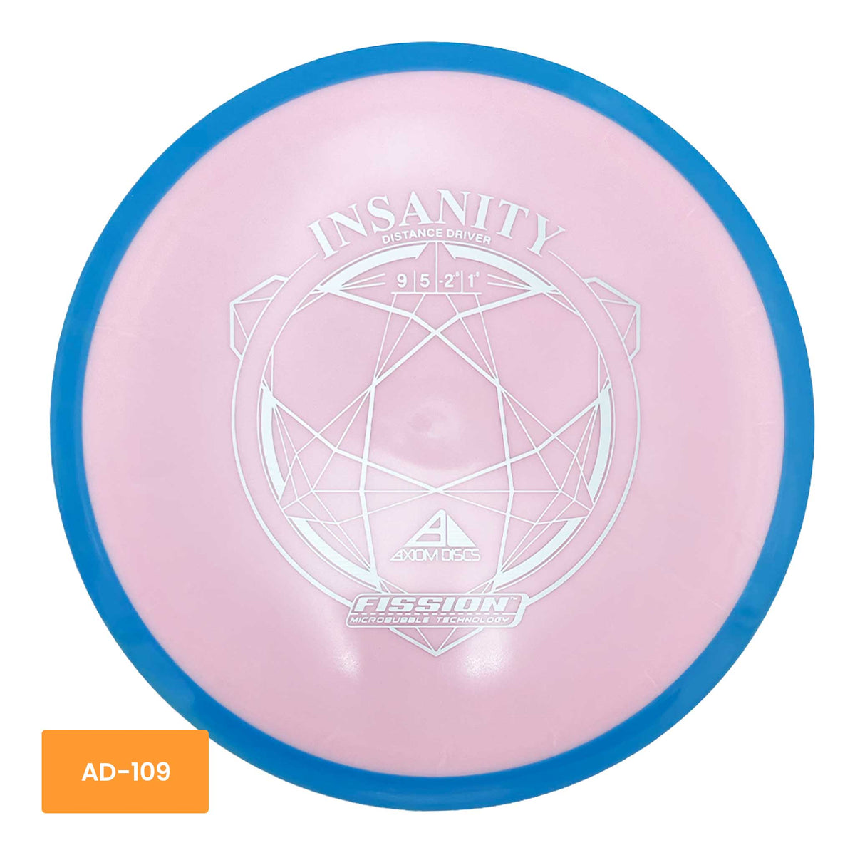 Axiom Discs Fission Insanity distance driver - Pink / Blue