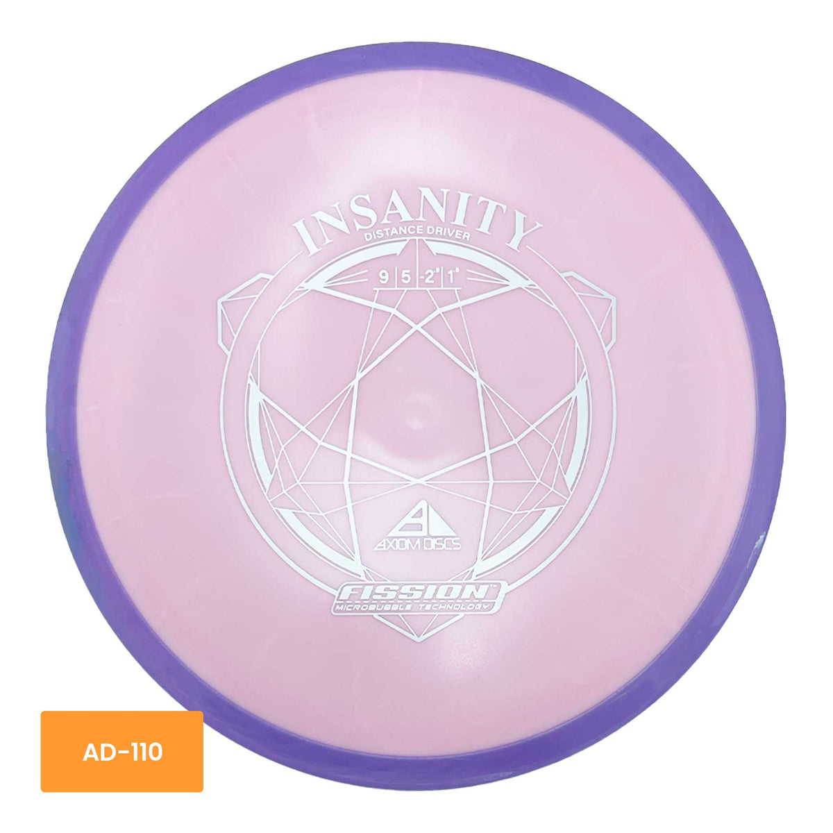 Axiom Discs Fission Insanity distance driver - Pink / Purple