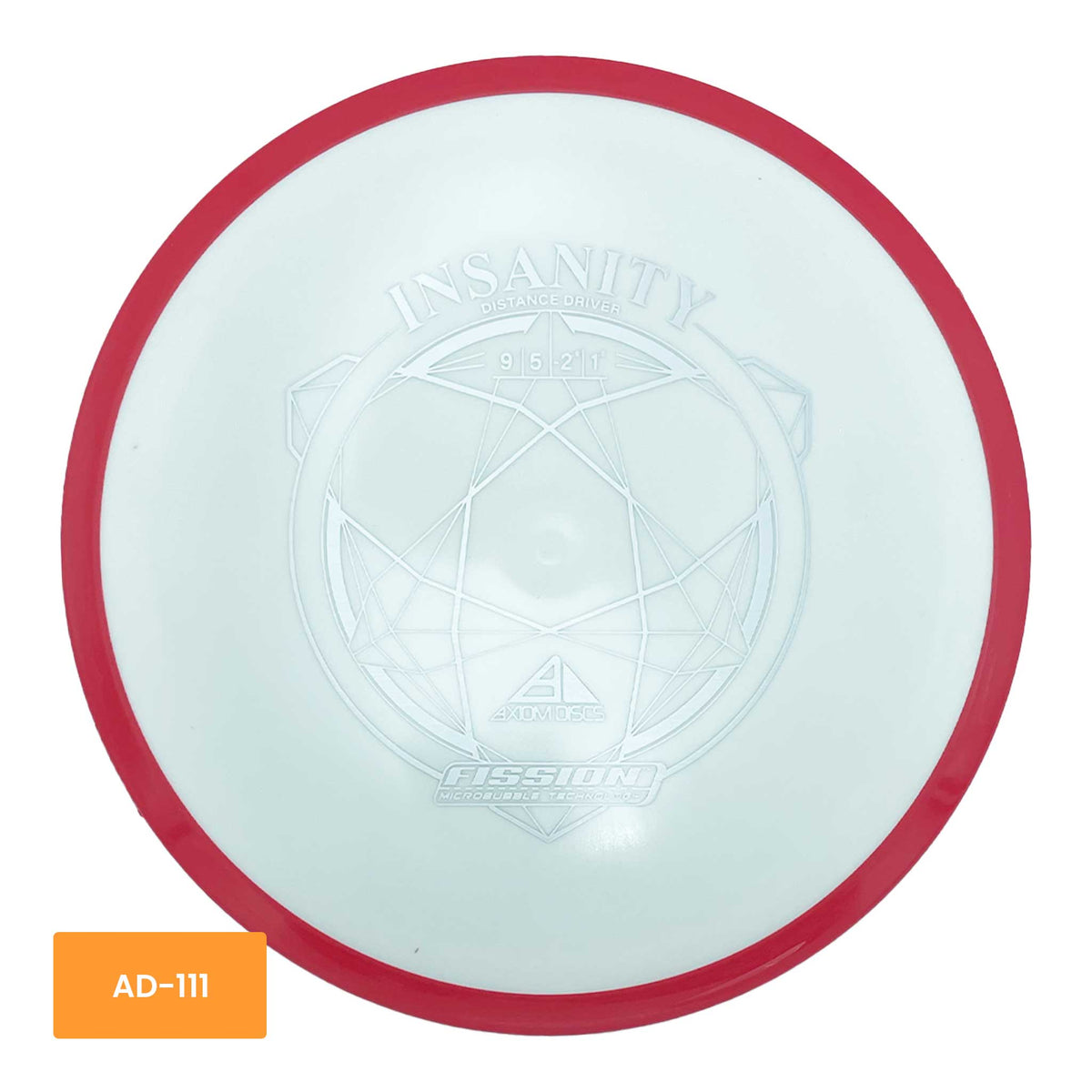 Axiom Discs Fission Insanity distance driver - White / Red
