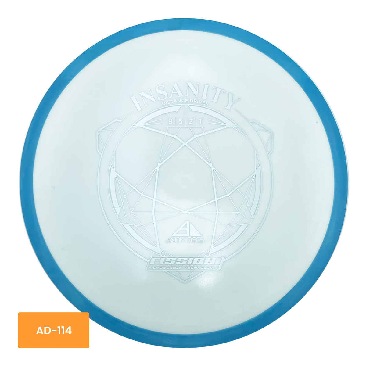 Axiom Discs Fission Insanity distance driver - White / Blue