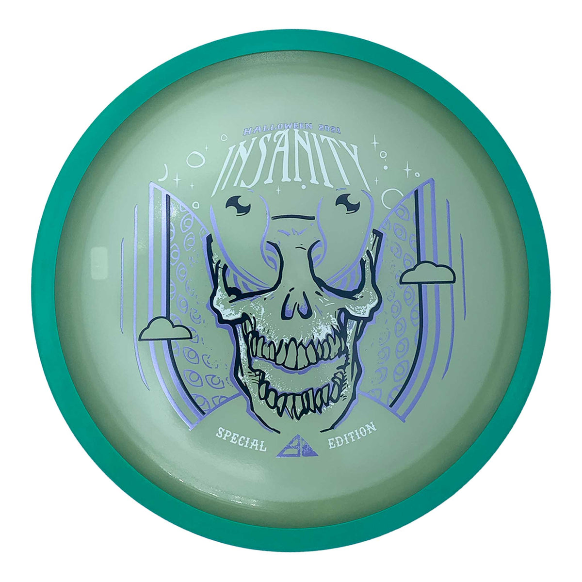 Axiom Discs Eclipse 2.0 Glow Insanity Halloween 2021 Special Edition distance driver - Green