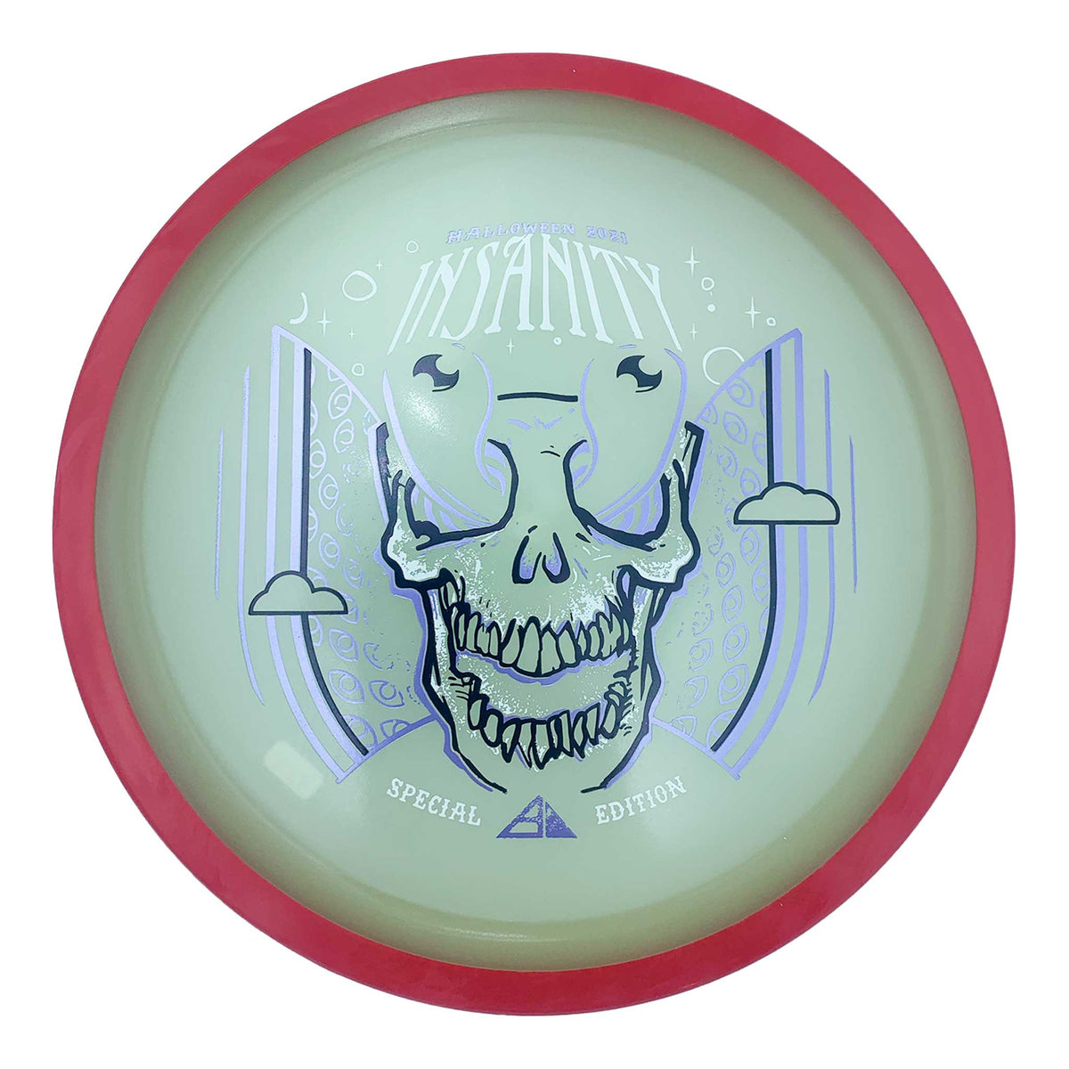 Axiom Discs Eclipse 2.0 Glow Insanity Halloween 2021 Special Edition distance driver - Rouge