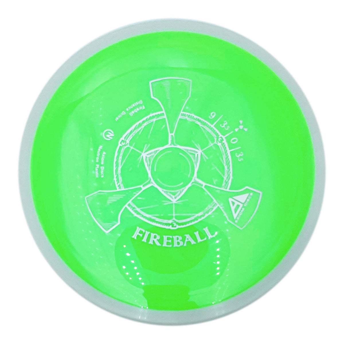 Axiom Discs Neutron Fireball distance driver - Green