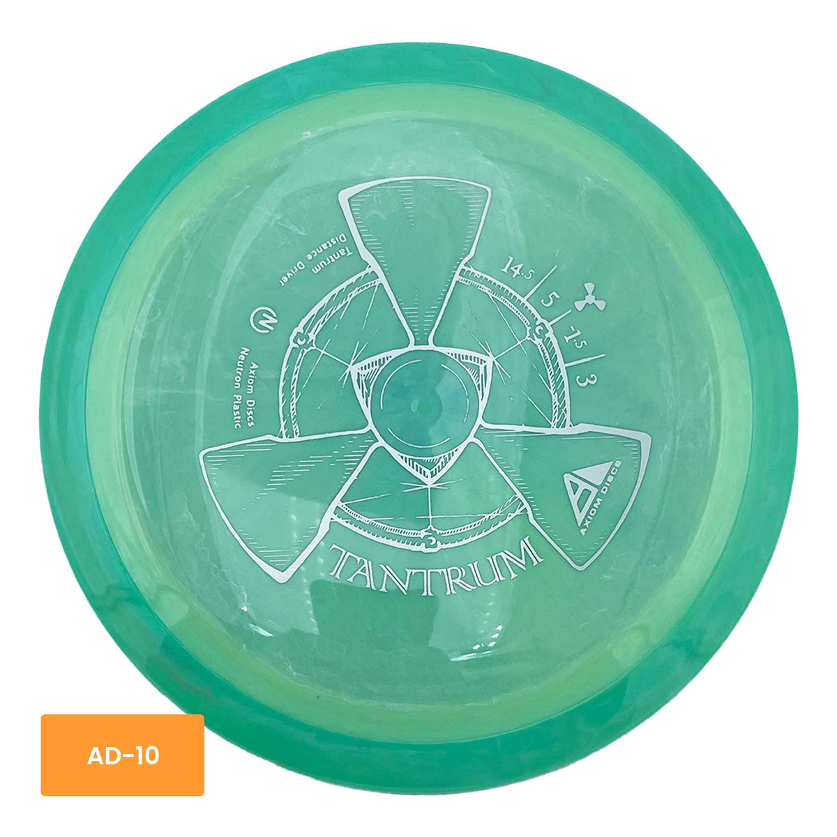 Axiom Discs Neutron Tantrum distance driver - Green