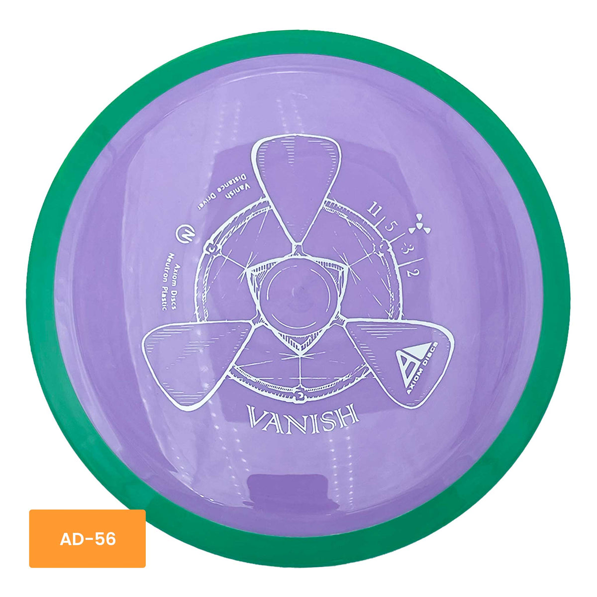 Axiom Discs Neutron Vanish distance driver - Purple / Green