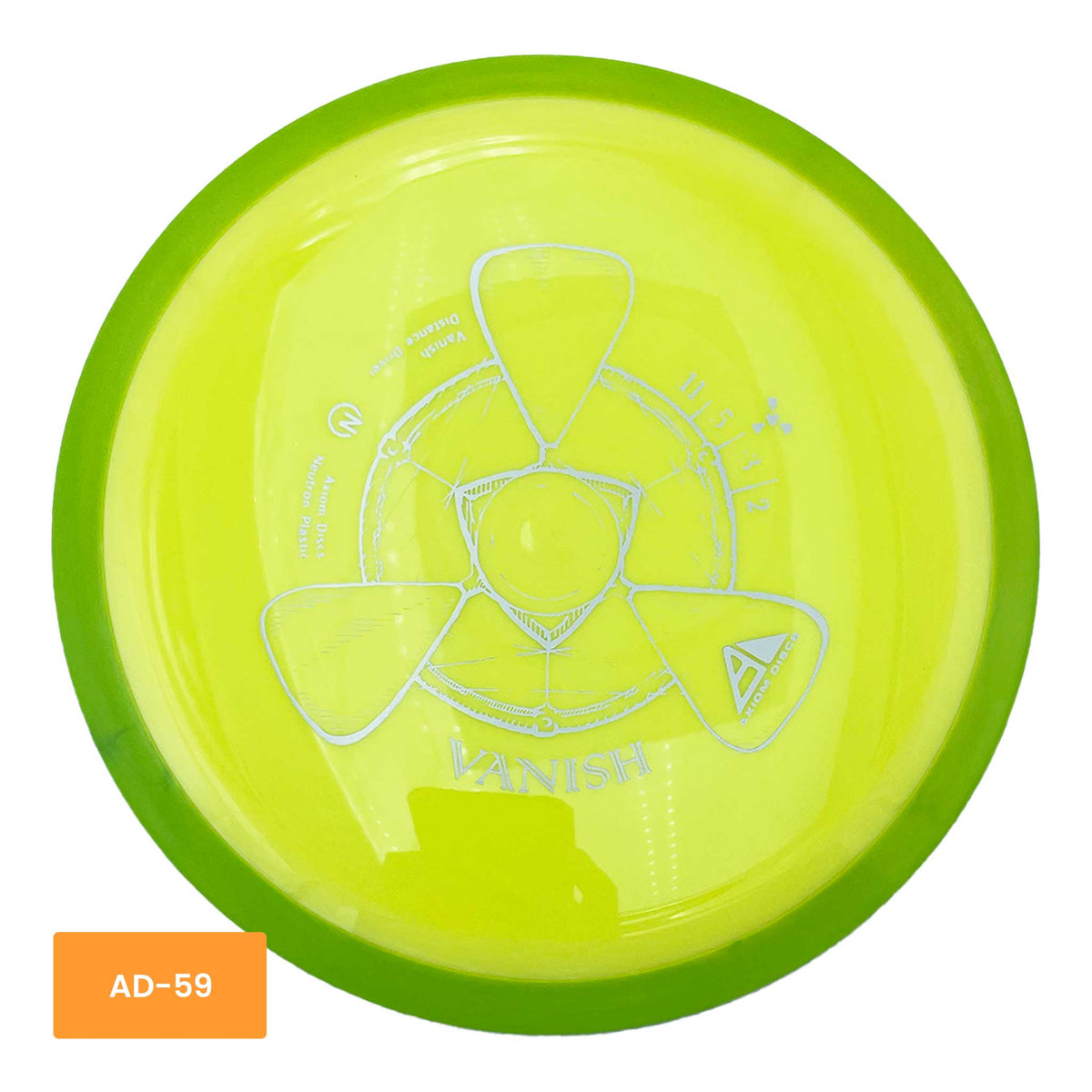 Axiom Discs Neutron Vanish distance driver - Lime Green