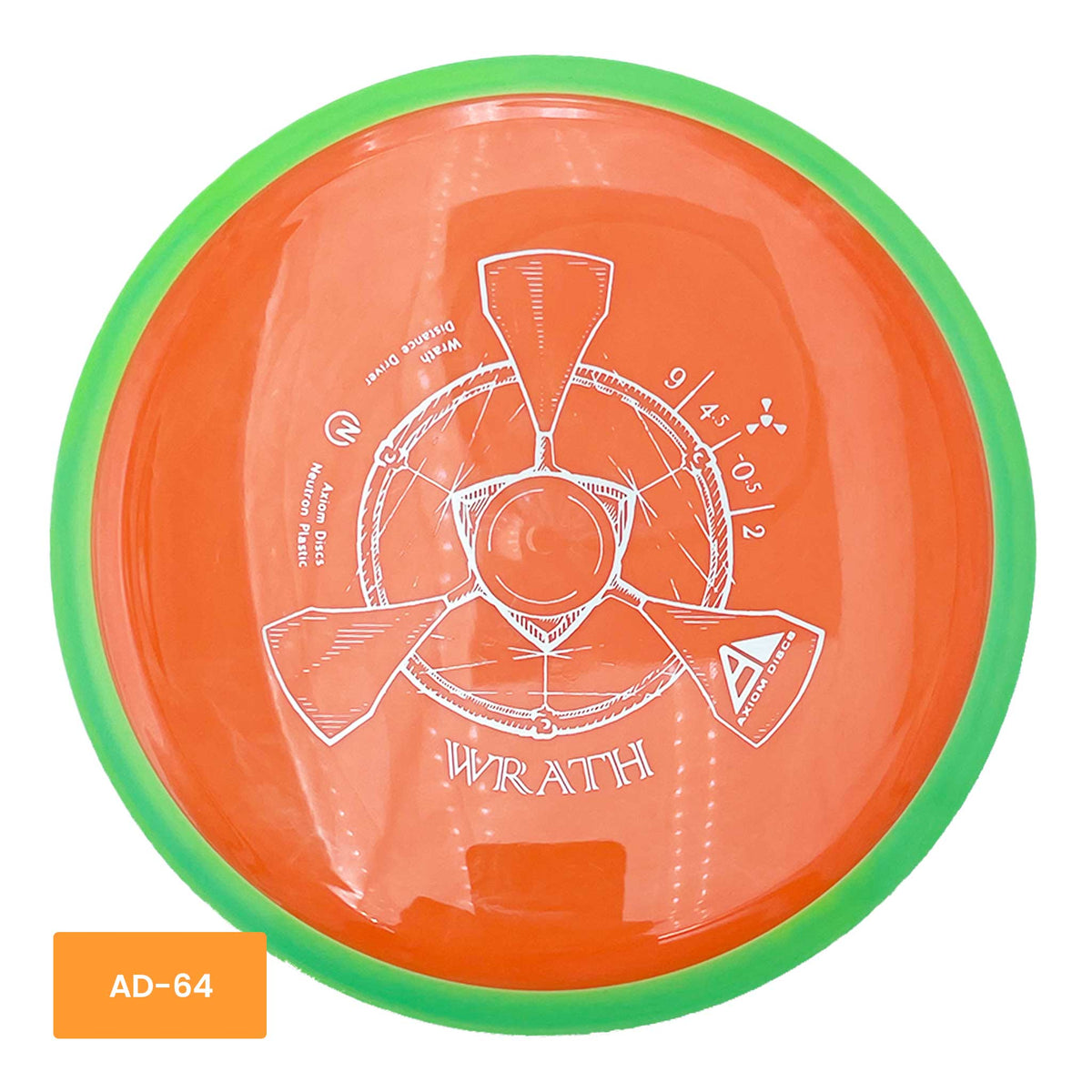 Axiom Discs Neutron Wrath distance driver - Orange / Green