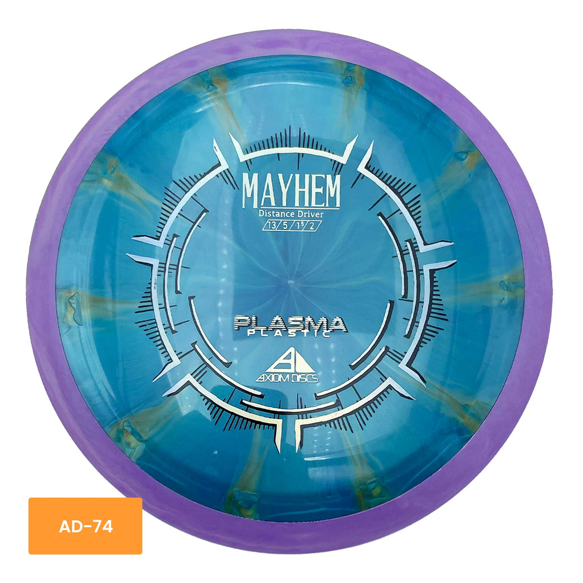 Axiom Discs Plasma Mayhem distance driver - Blue / Purple