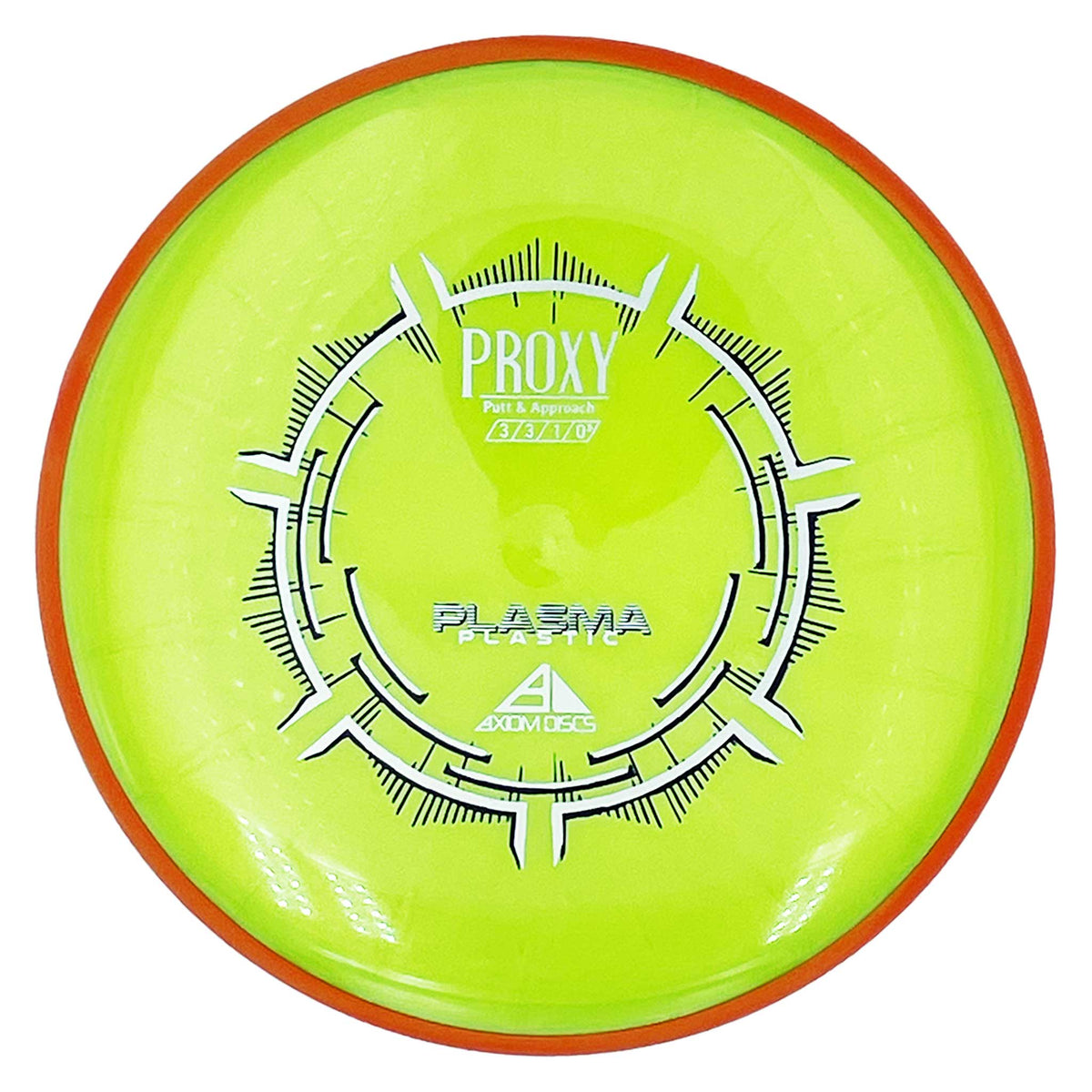 Axiom Discs Plasma Proxy putter and approach Green / Orange