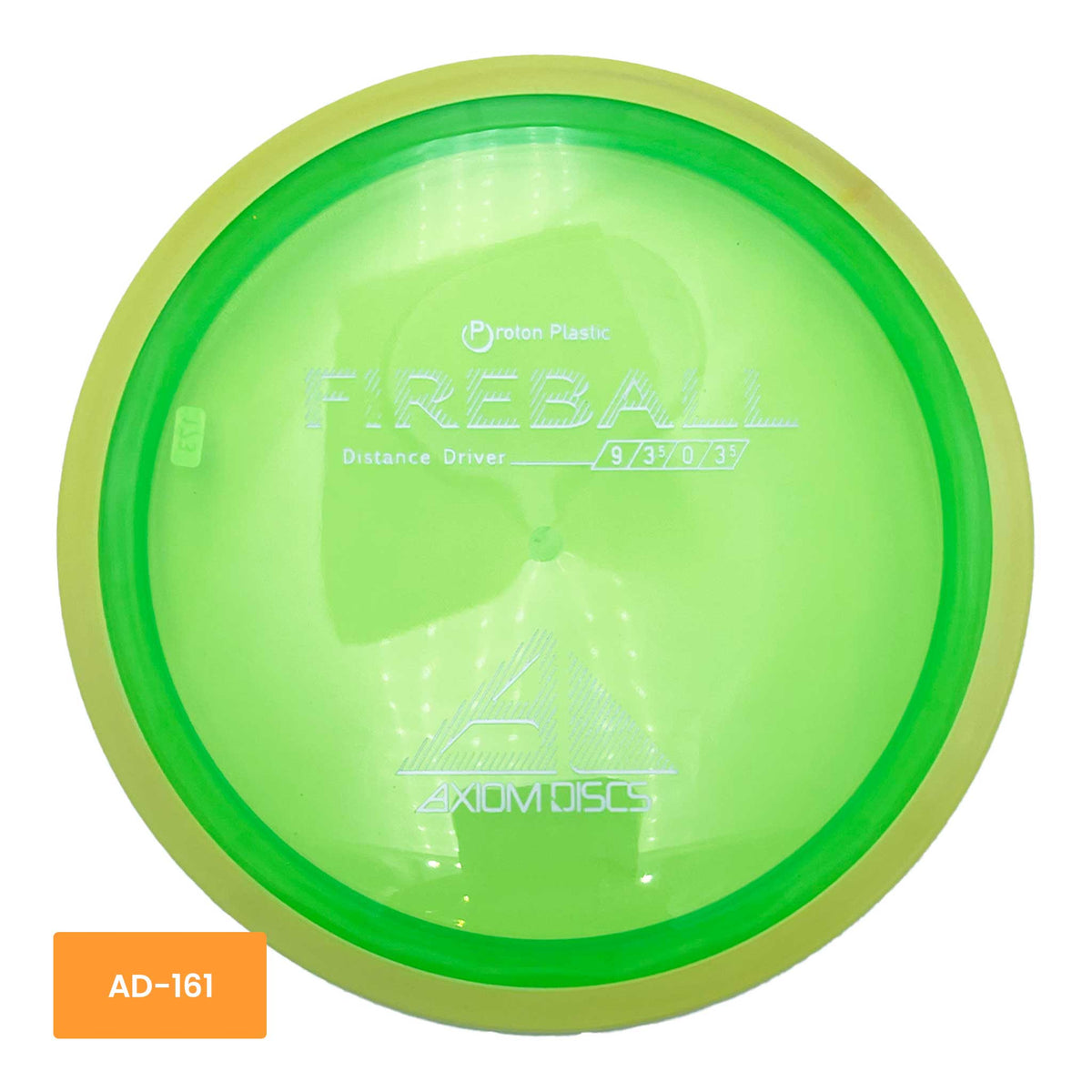 Axiom Discs Proton Fireball distance driver - Green/Yellow