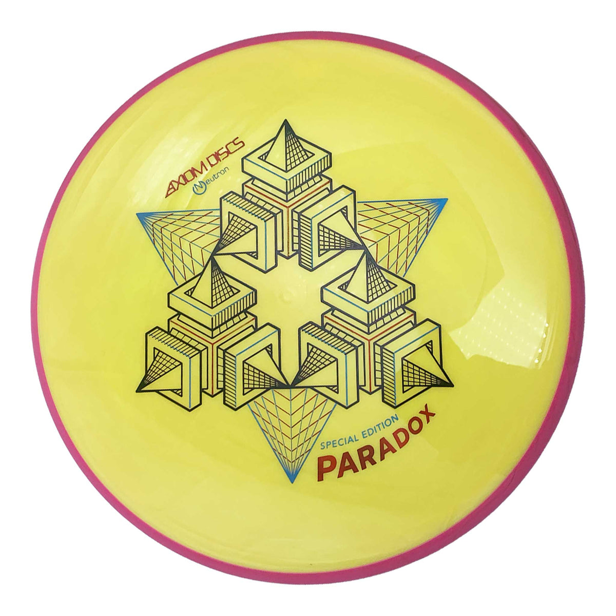 Axiom Discs Neutron Paradox Special Edition Midrange - Yellow / Pink