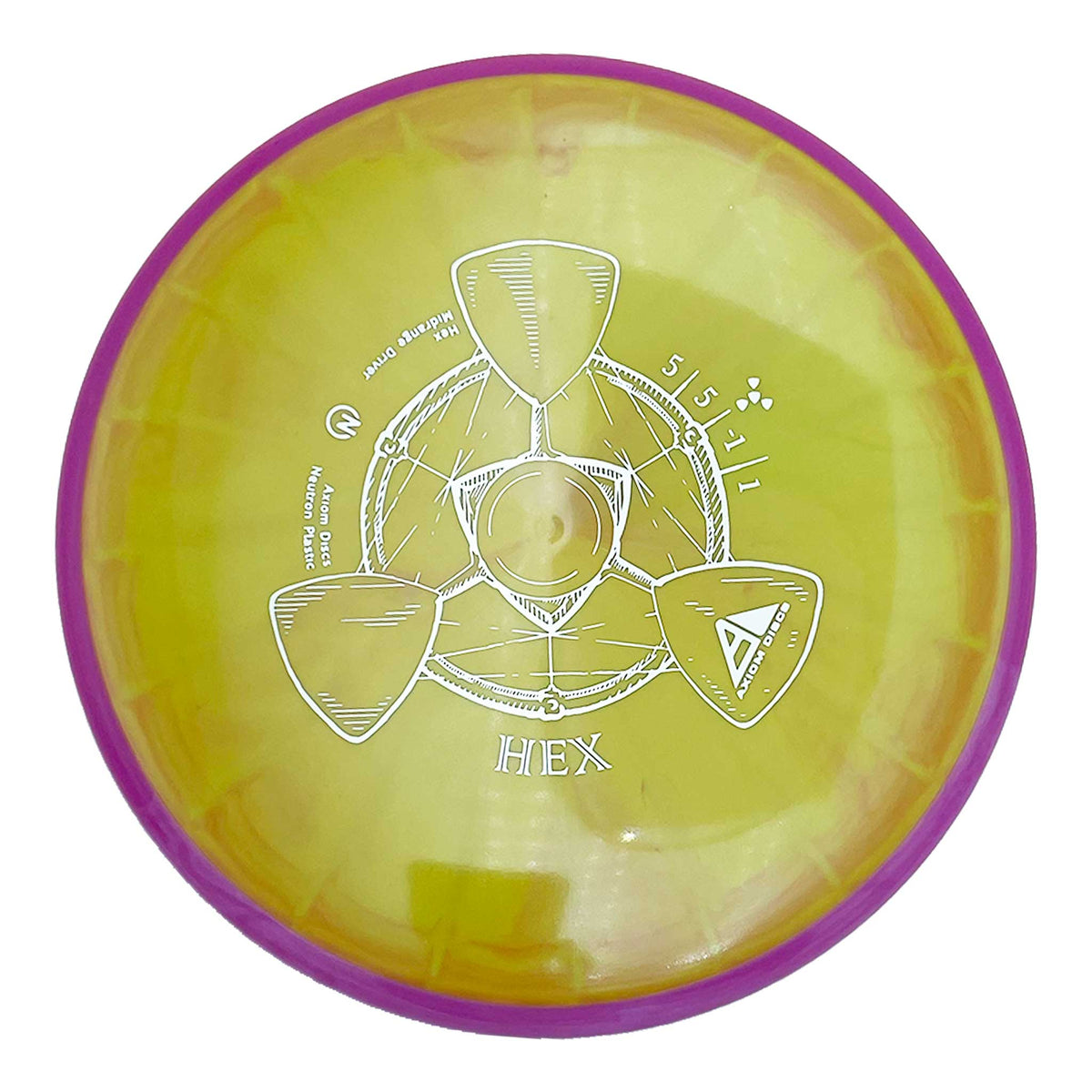 Axiom Discs Neutron Hex midrange - Yellow