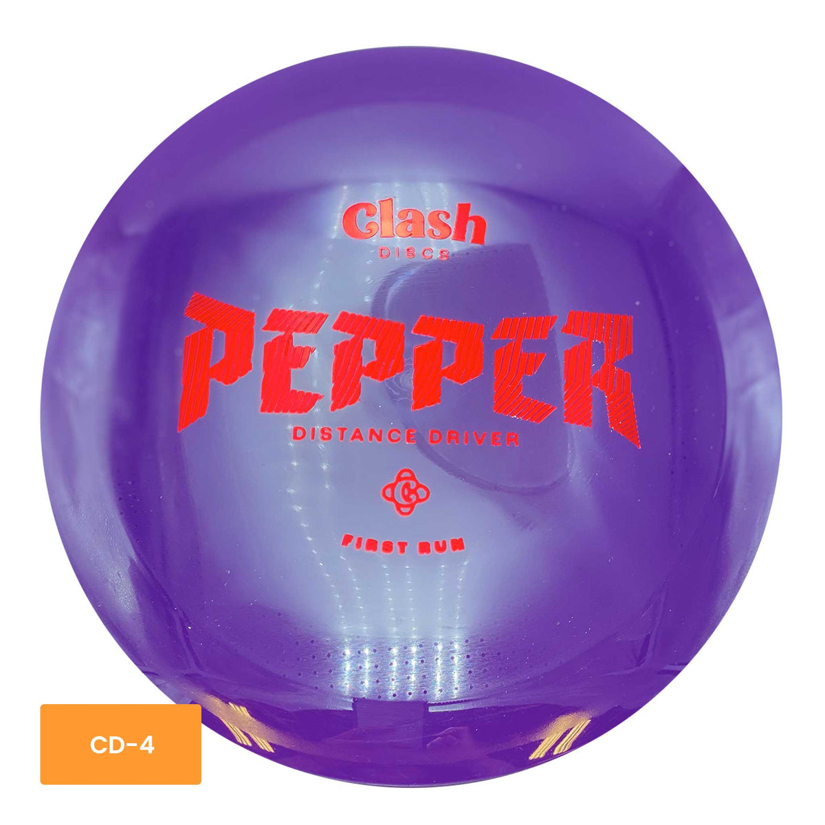 Clash Discs First Run Pepper Distance Drive - Purple