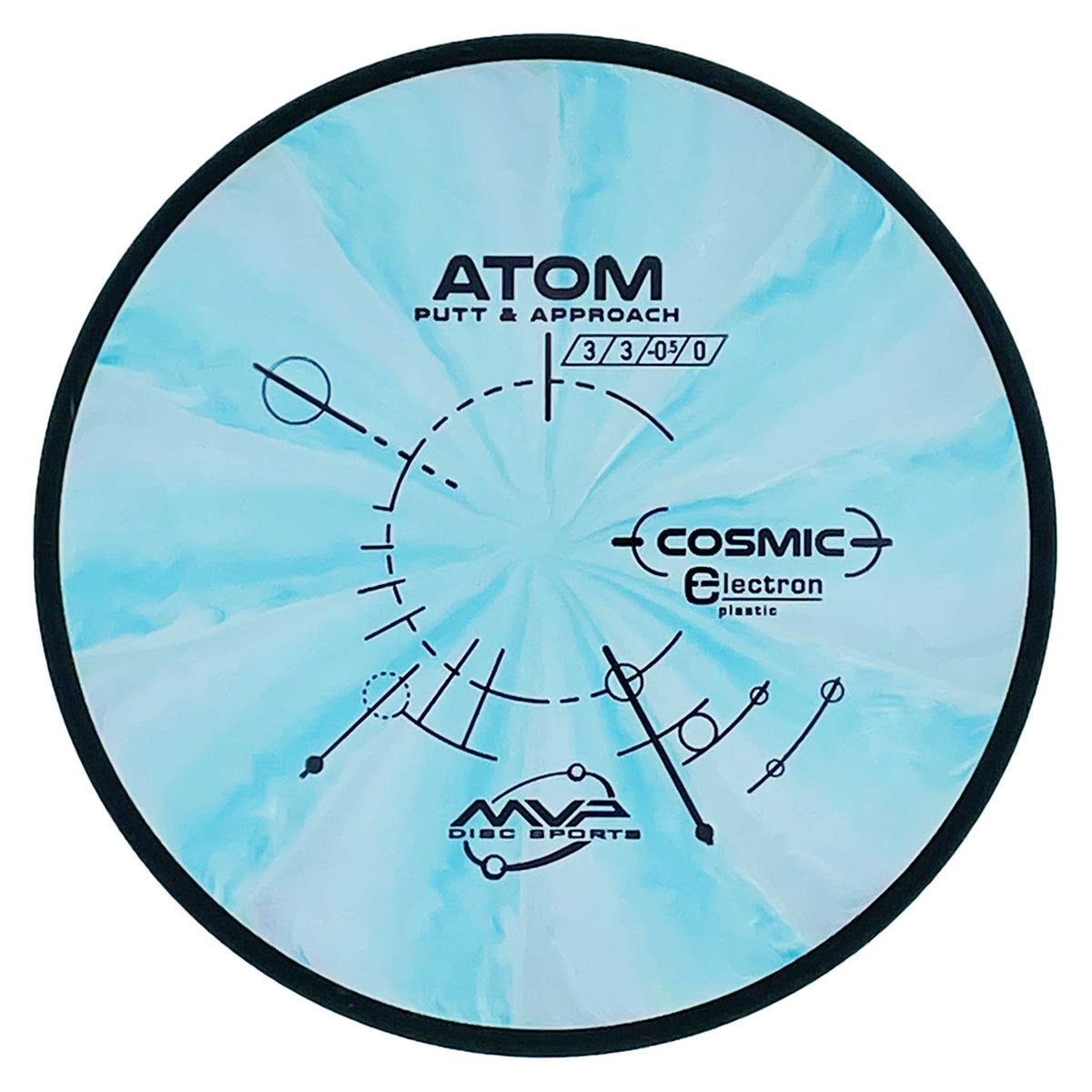 MVP Disc Sports Cosmic Electron Atom putter and approach