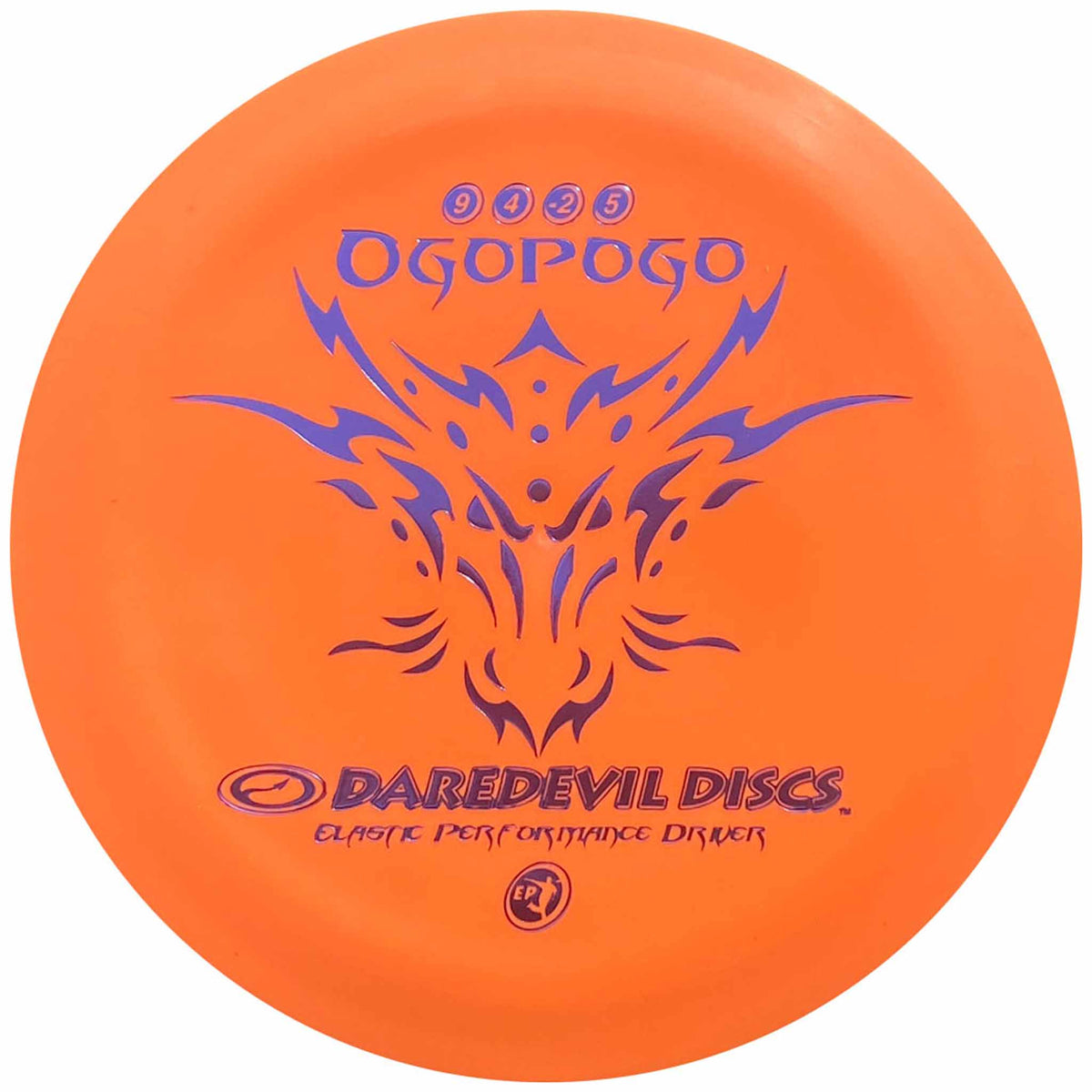 Daredevil Discs Elastic Performance Ogopogo Overstable driver Orange