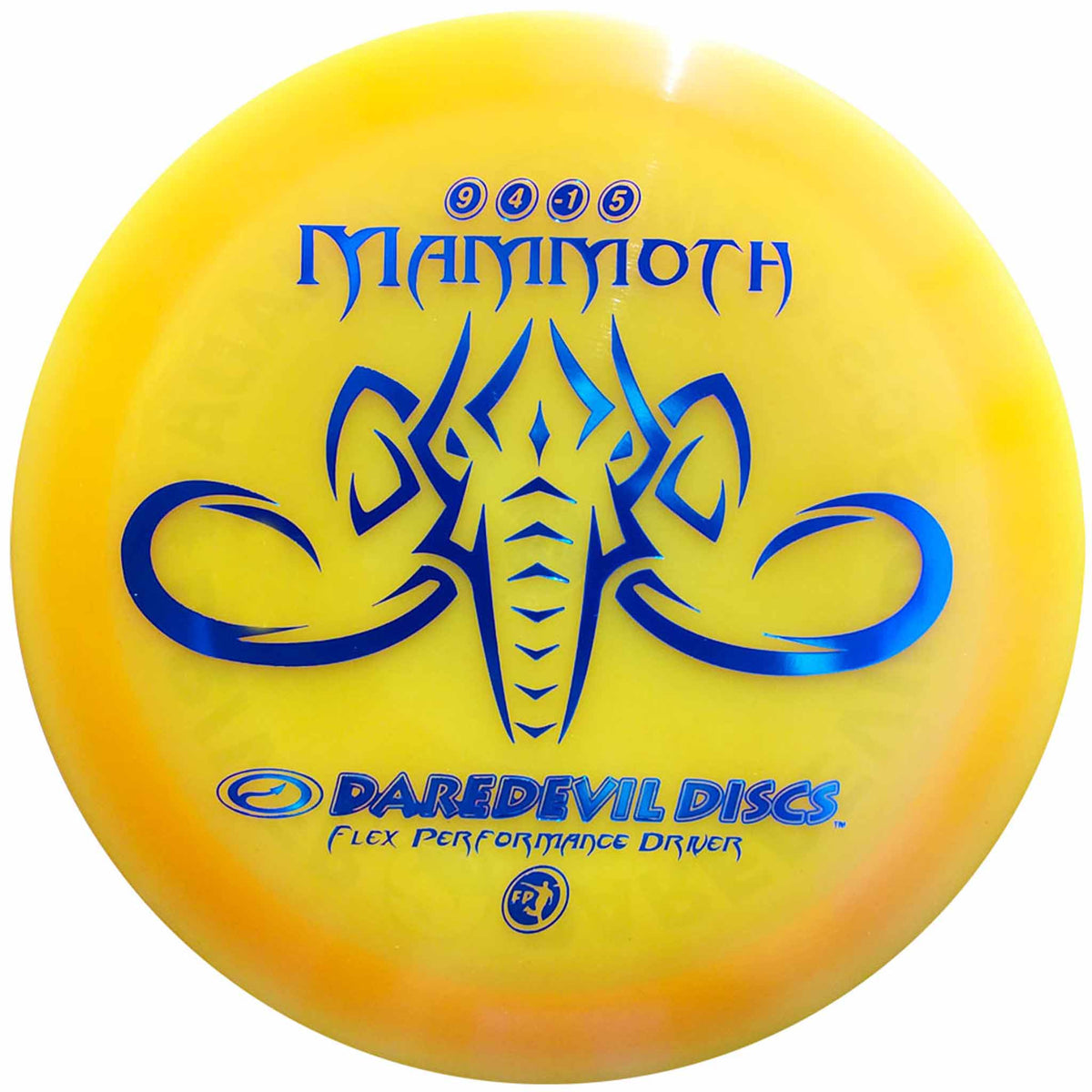 Daredevil Discs Flex Performance Mammoth overstable driver Orange