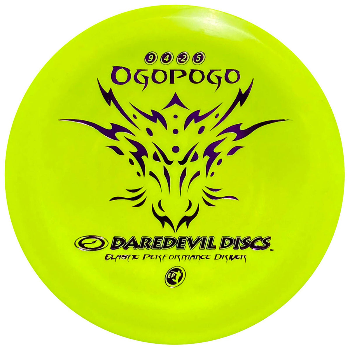 Daredevil Discs Elastic Performance Ogopogo overstable driver Yellow