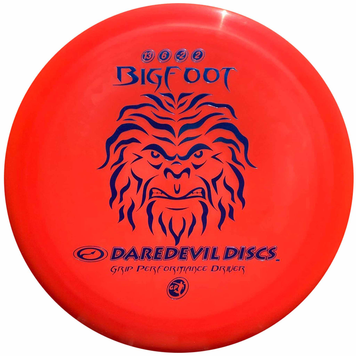 Daredevil Discs Ultra Performance Bigfoot distance driver Red
