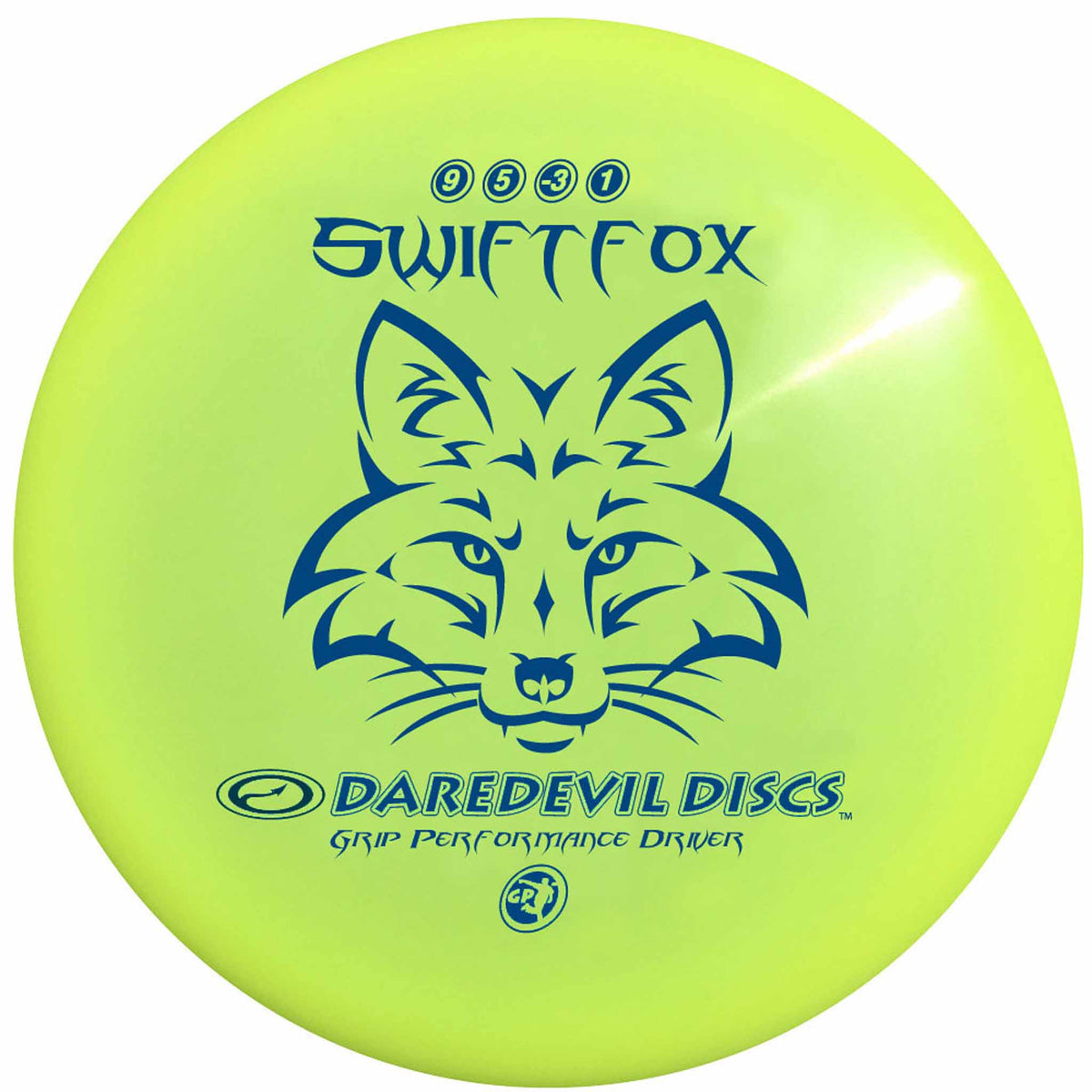 Daredevil Discs Ultra Performance Swiftfox fairway driver Yellow
