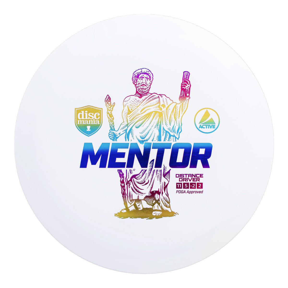 Discmania Active Mentor distance driver White