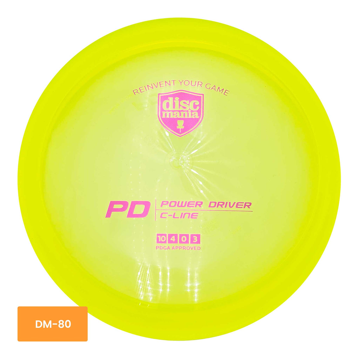 Discmania C-Line PD Power Driver - Yellow/Pink