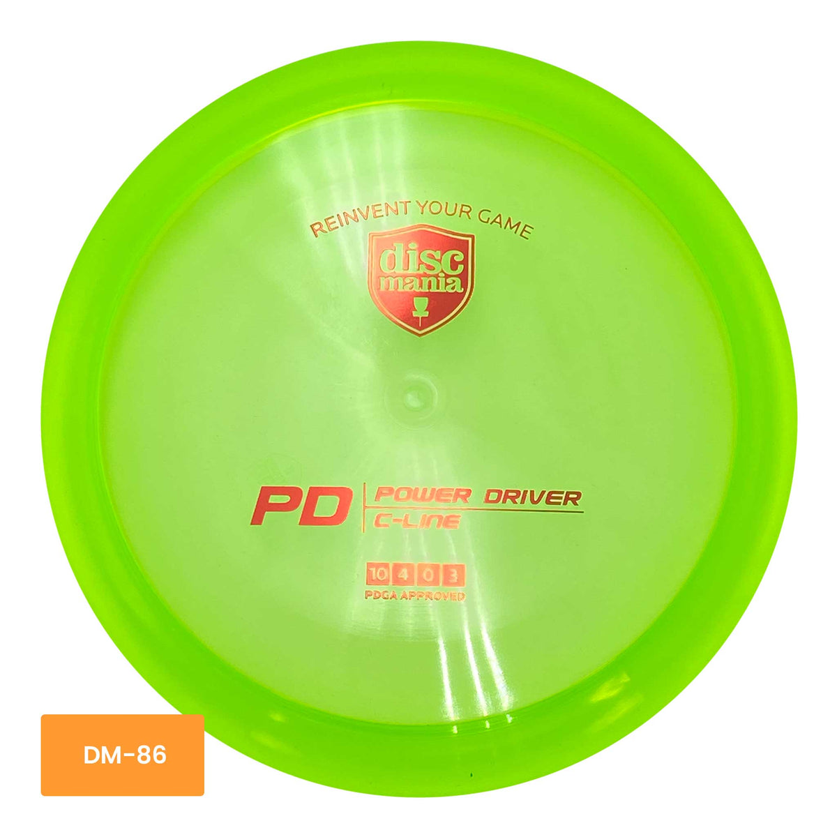 Discmania C-Line PD Power Driver - Green/Red