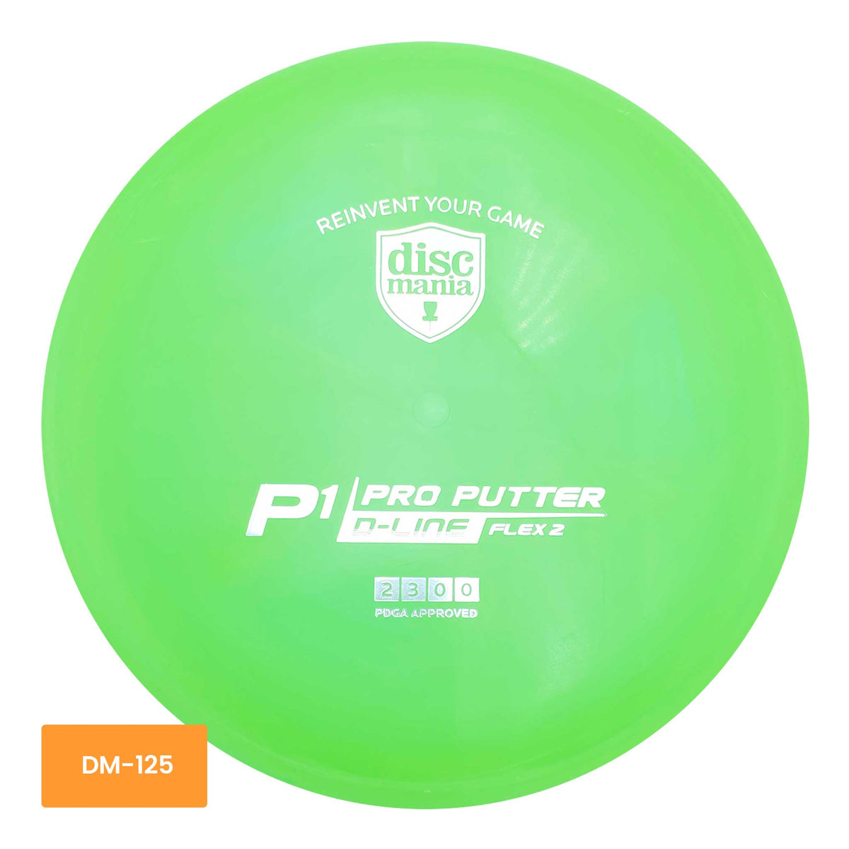 Discmania D-Line P1 Flex 2 Pro Putter - Green