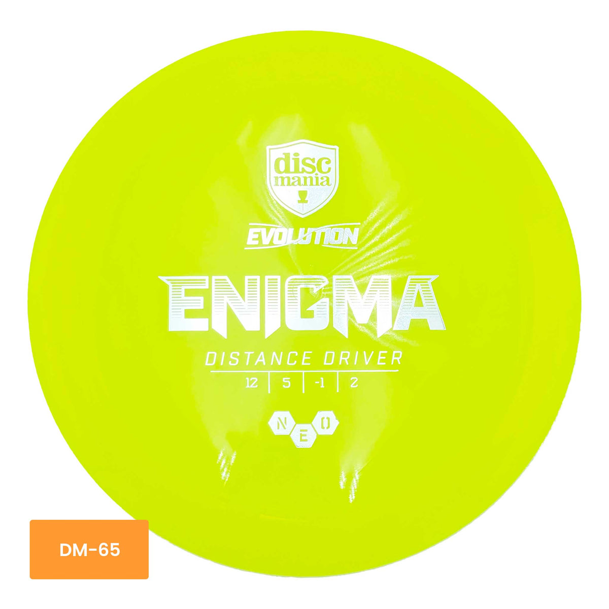 Discmania Evolution Neo Enigma distance driver - Yellow
