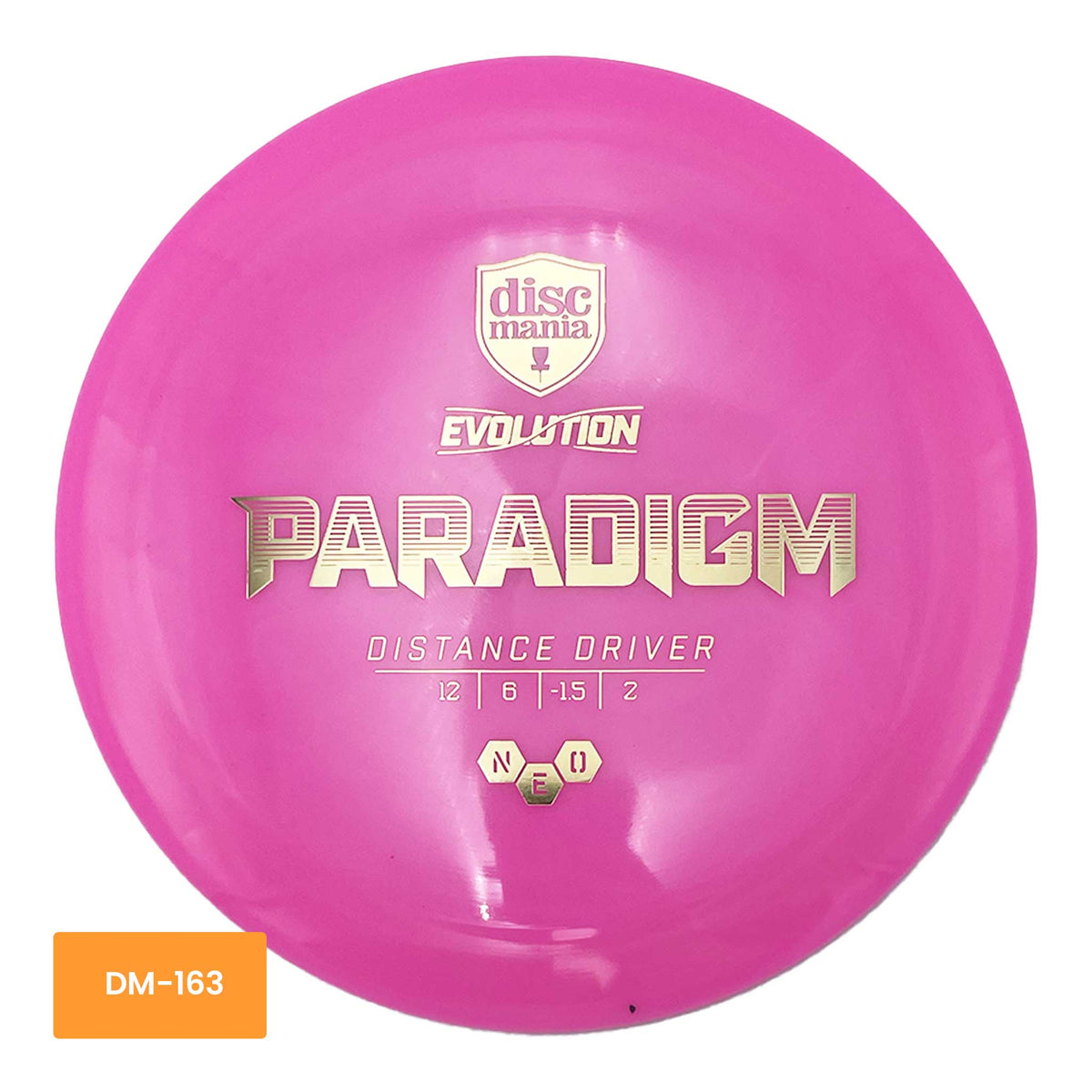 Discmania Evolution Neo Paradigm distance driver - Pink / Gold