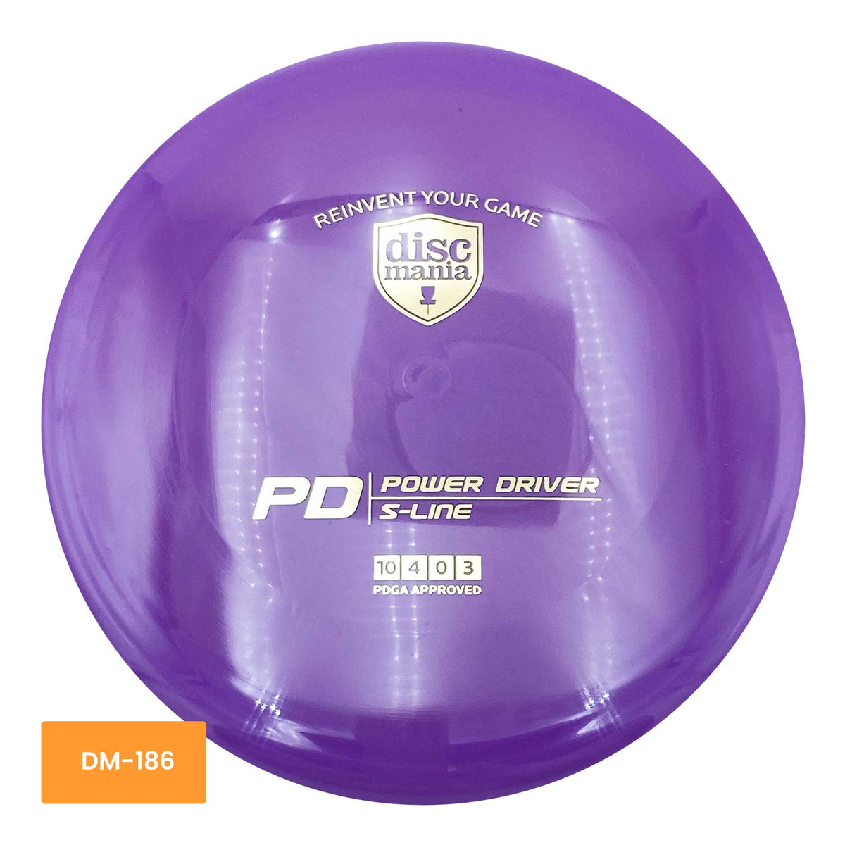 Discmania S-Line PD distance driver - Purple/Gold