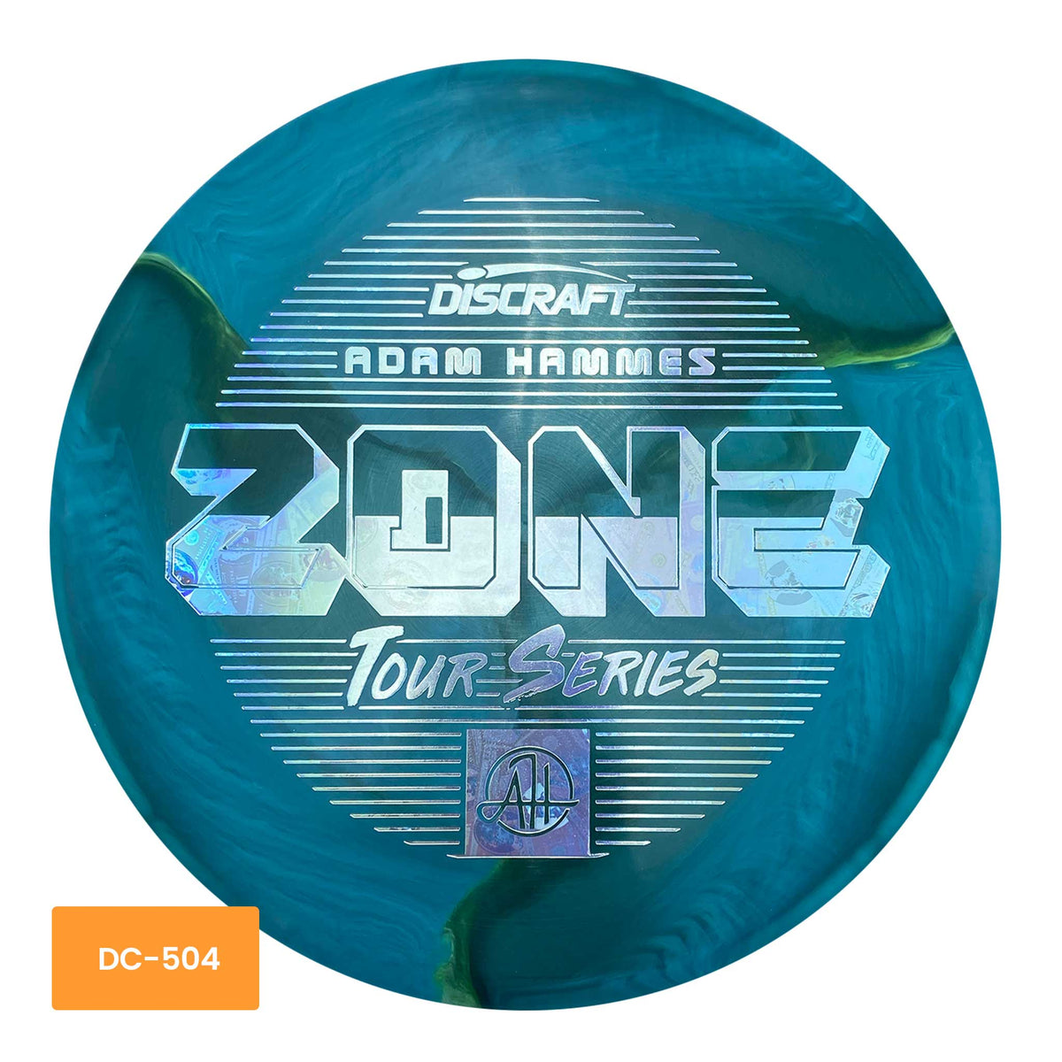Discraft Adam Hammes 2022 Tour Series - Blue Zone putter and approach - Blue