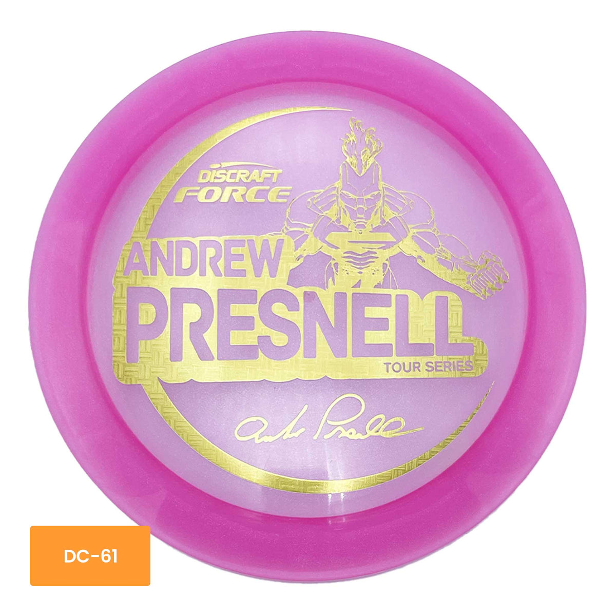 Discraft 2021 Andrew Presnell Tour Series Force distance driver - Pink