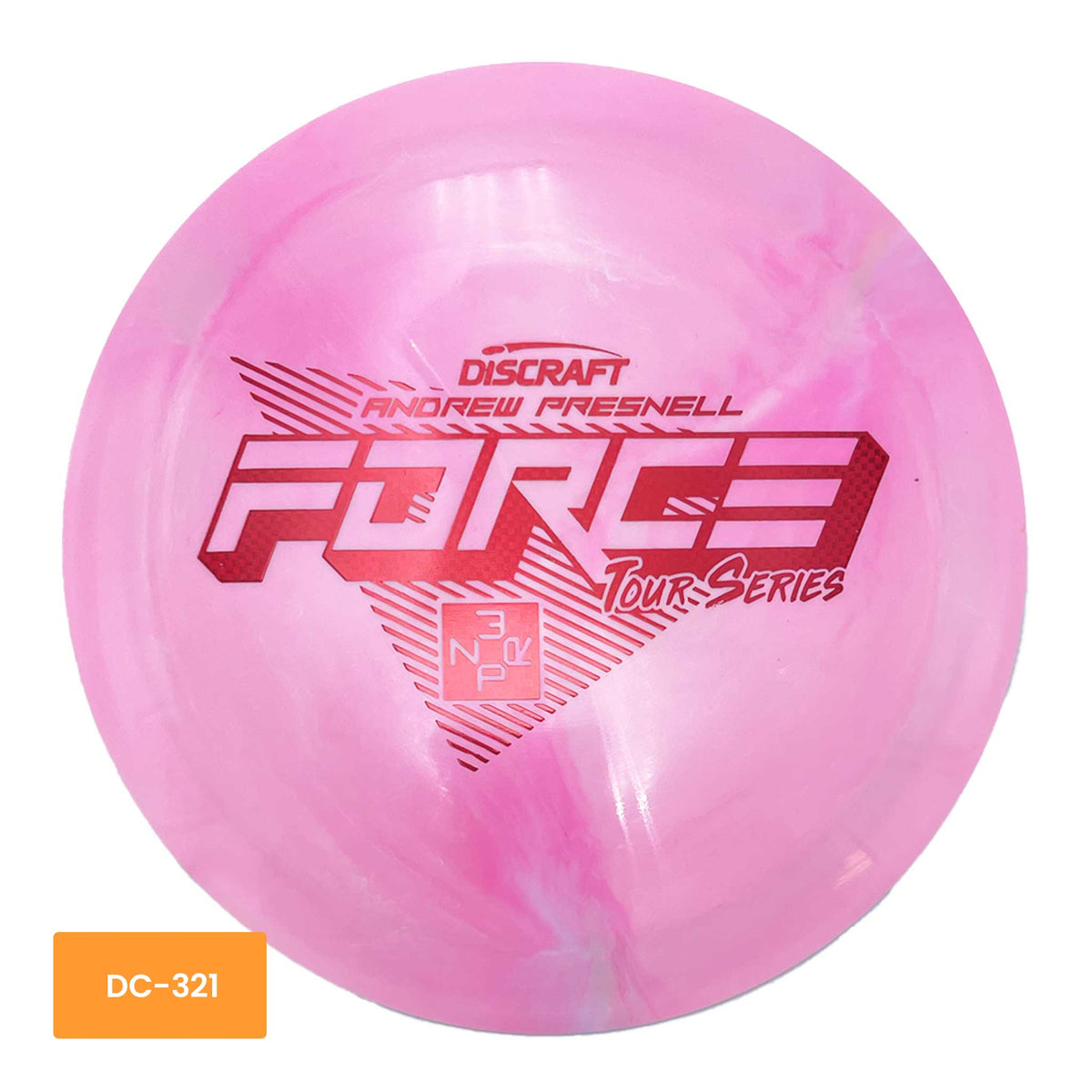 Discraft 2022 Andrew Presnell Tour Series Force distance driver - Pink