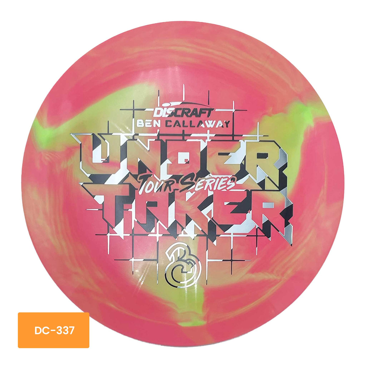 Discraft Ben Callaway 2022 Tour Series Undertaker distance driver - Red