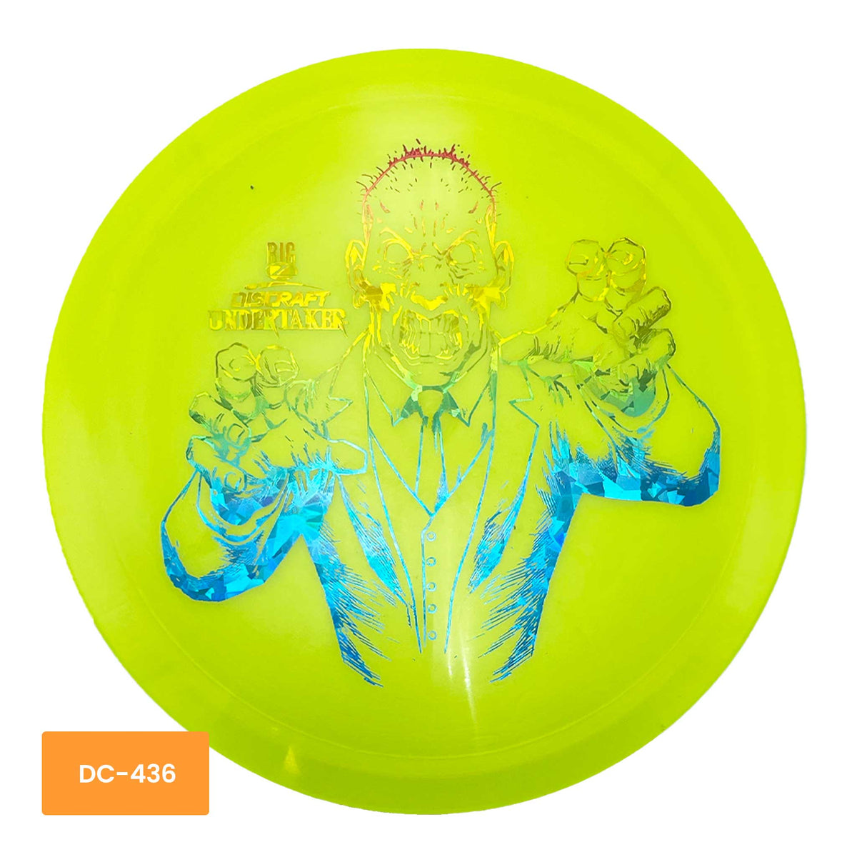 Discraft Big Z Undertaker distance driver - Yellow