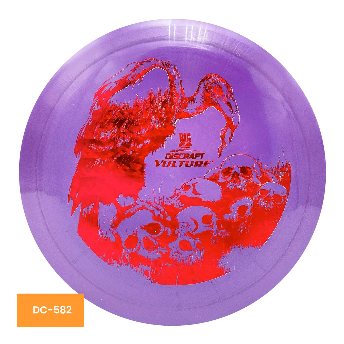 Discraft Big Z Vulture distance driver - Purple/Red
