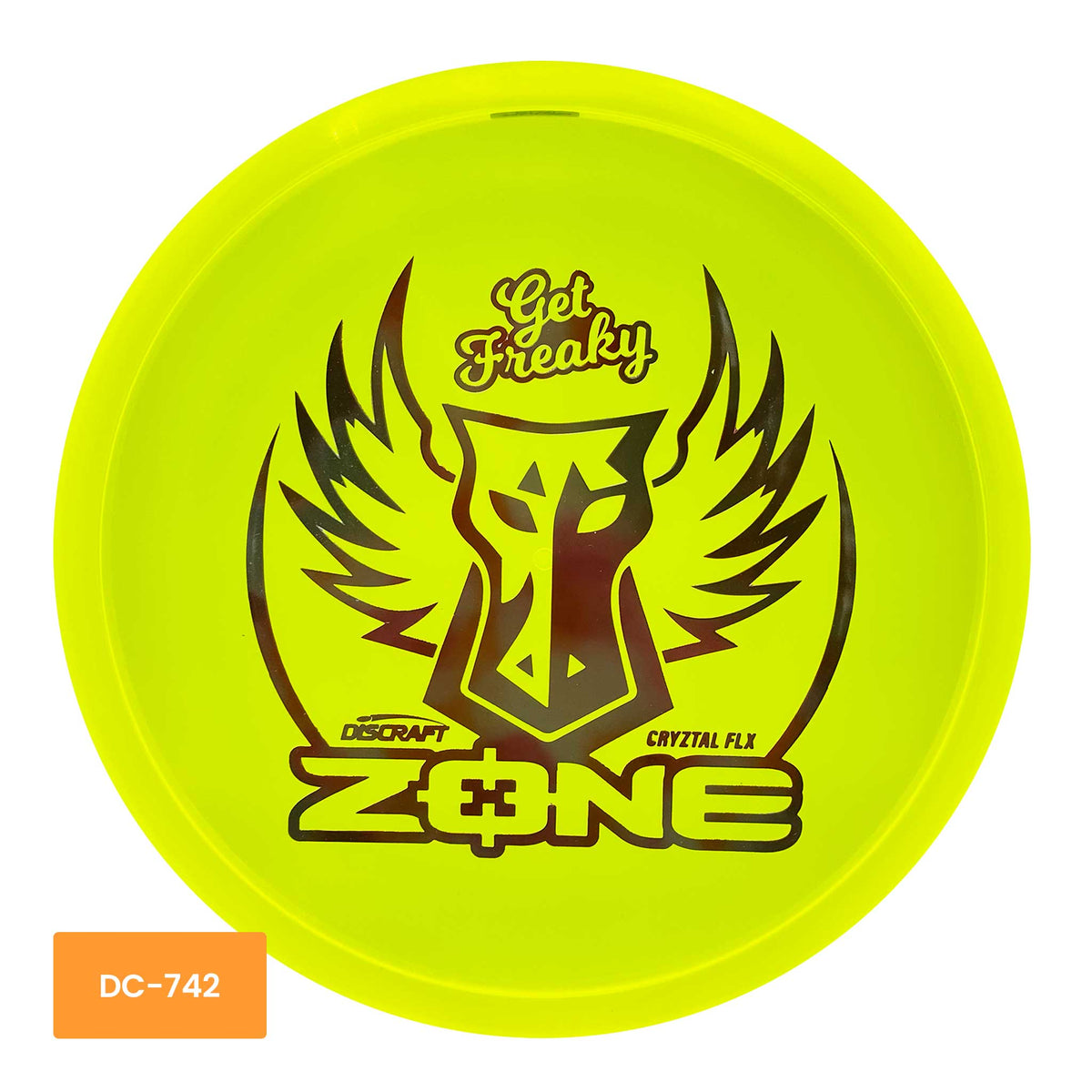 Discraft Brodie Smith CryZtal FLX Zone putter and approach - Yellow