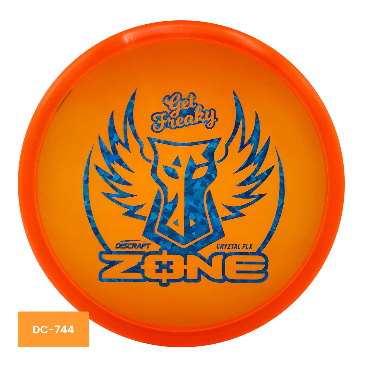 Discraft Brodie Smith CryZtal FLX Zone putter and approach - Orange